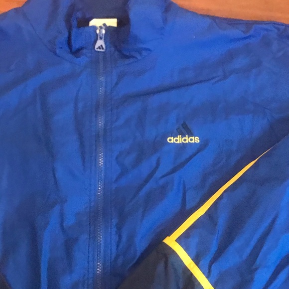 Adidas Vintage 1990s Full Zip Jacket/ Windbreaker - Picture 2 of 4